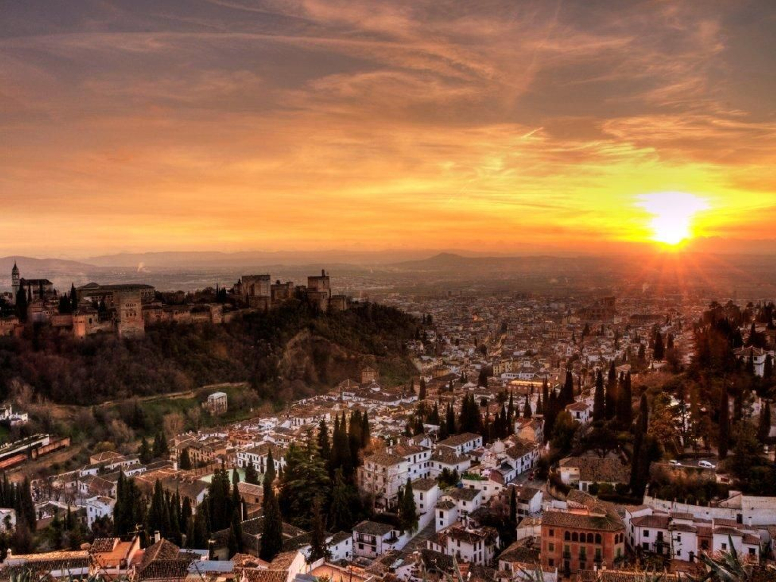 Granada es de las ciudades con más sol de toda Europa