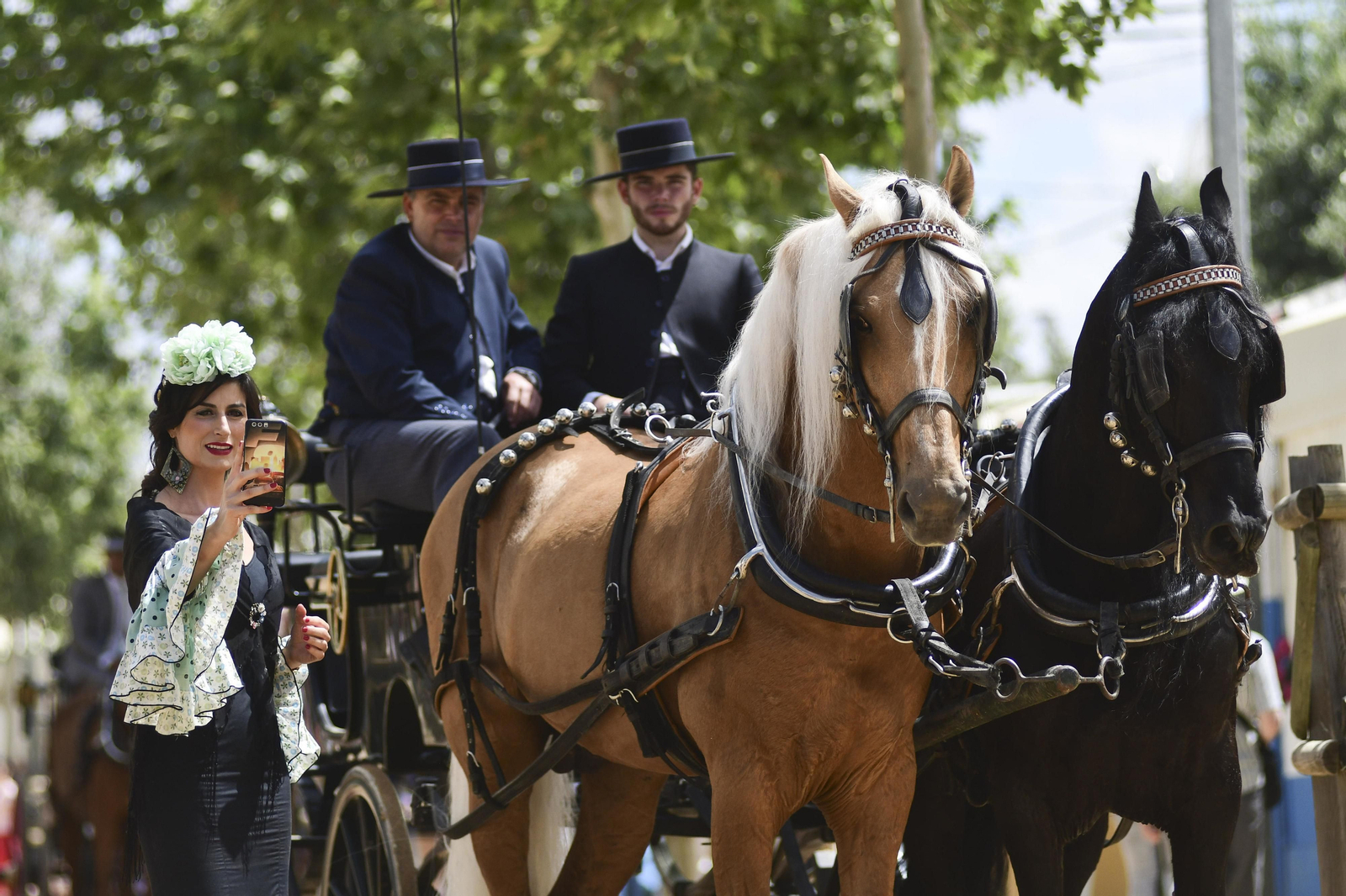 Las imágenes del sábado de Feria