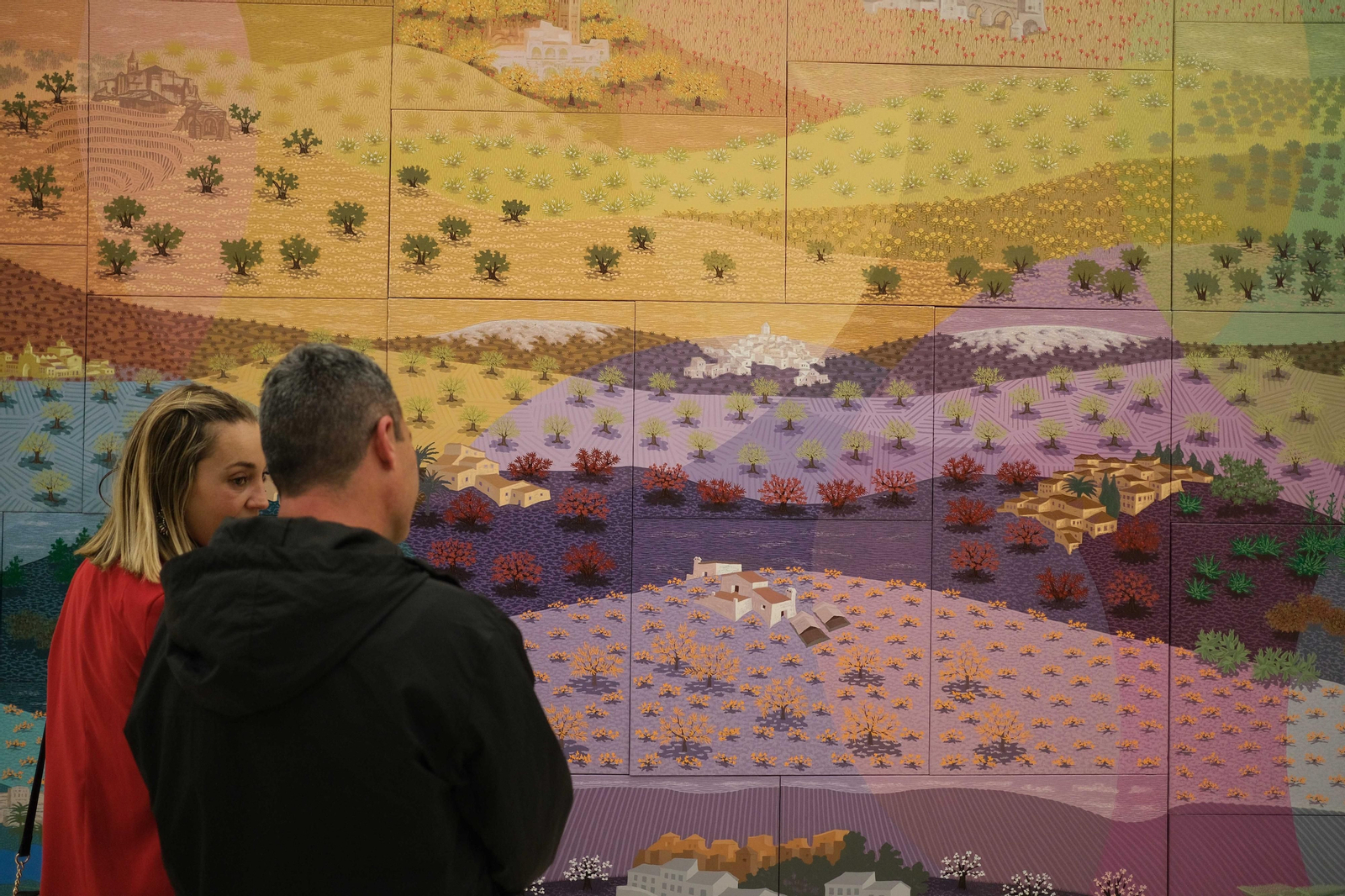 La exposición de Evaristo Guerra 'Paisajes', en fotos