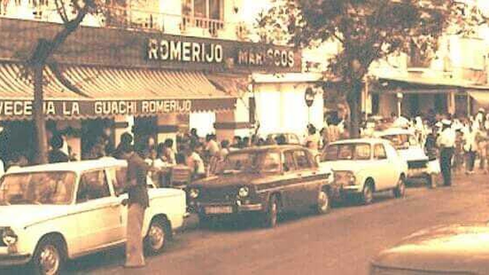 Foto de Romerijo en los años 70.