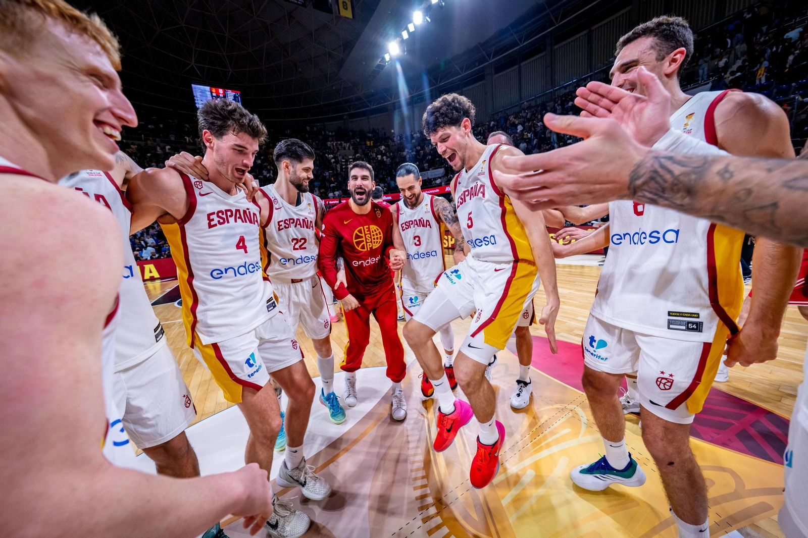 Las fotos del España-Georgia de baloncesto