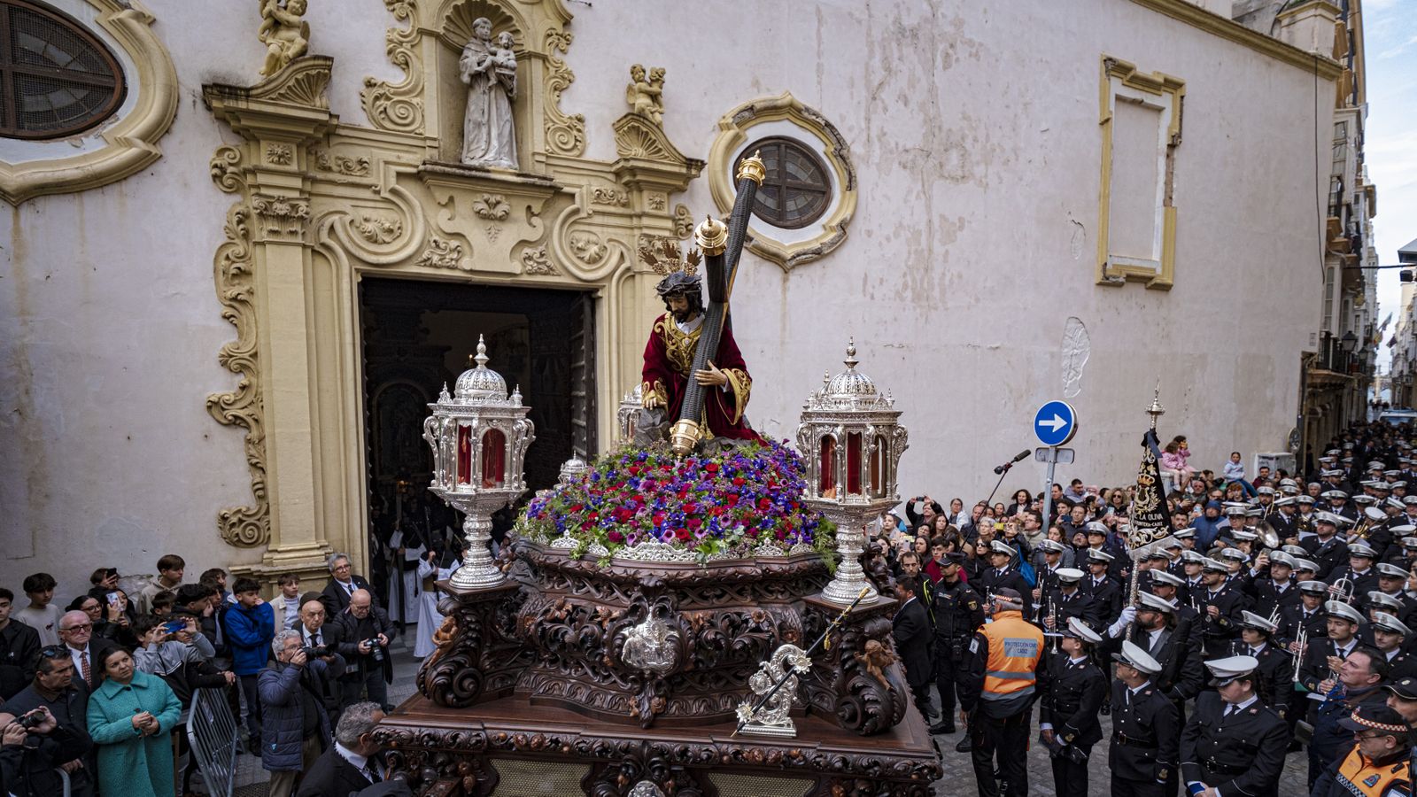 El Caido este Martes Santo. Semana Santa de Cádiz de 2024