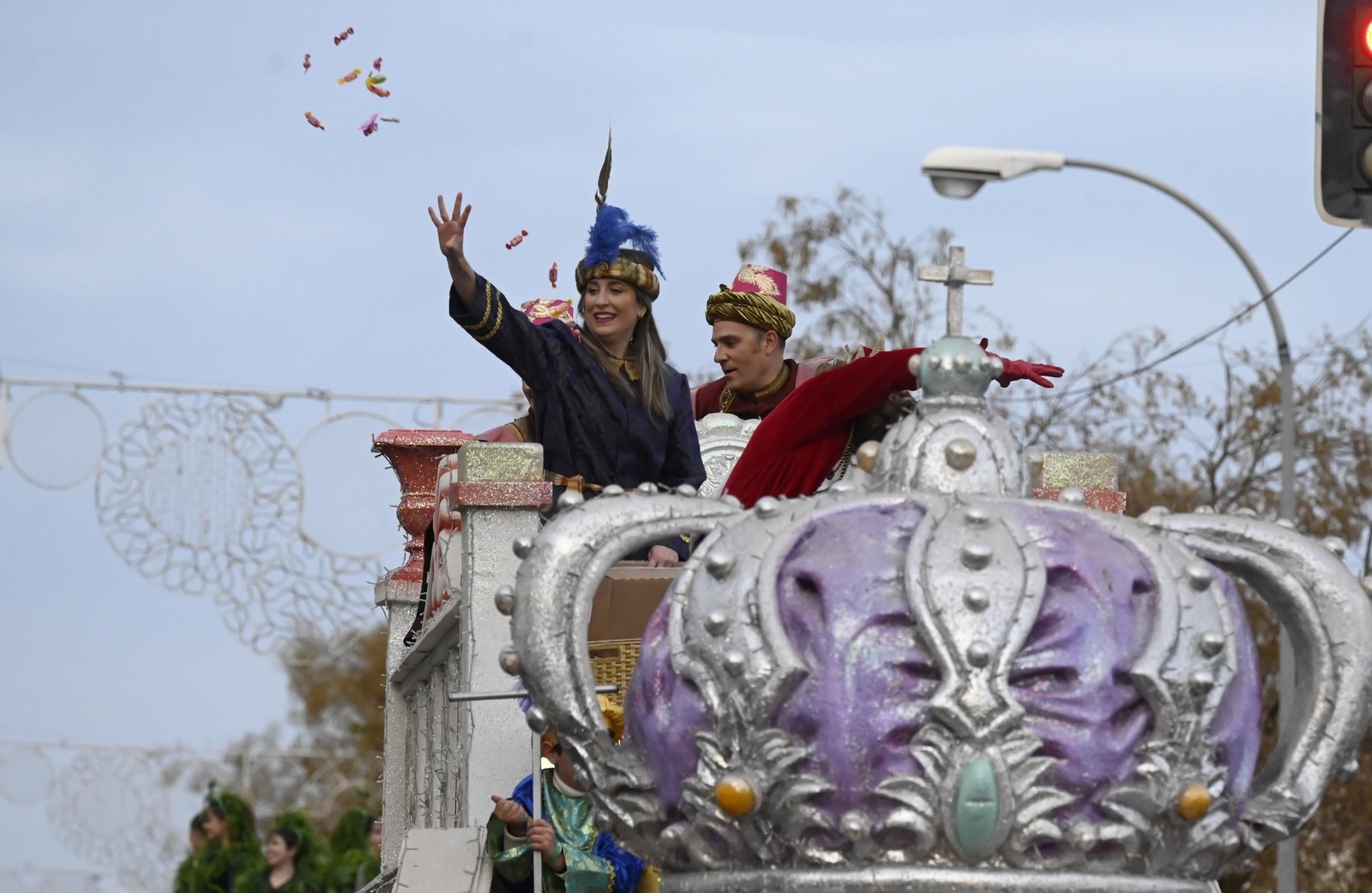 Las mejores fotos del inicio de la Cabalgata de Reyes Magos de Córdoba