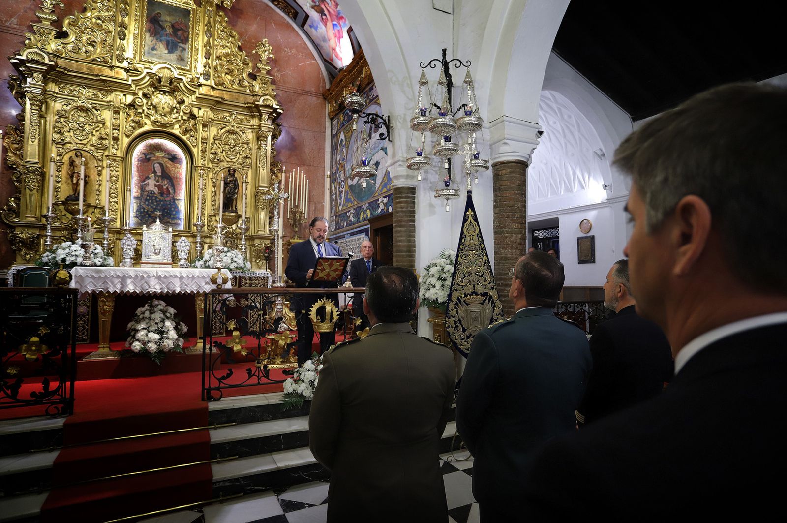 Imágenes de la rememoración del Voto Colombino en el santuario de La Cinta