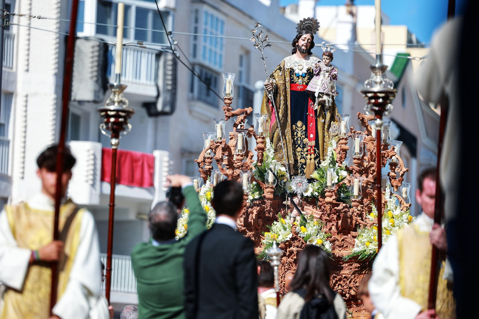 Las imágenes de la procesión del Patrón San José en San Fernando