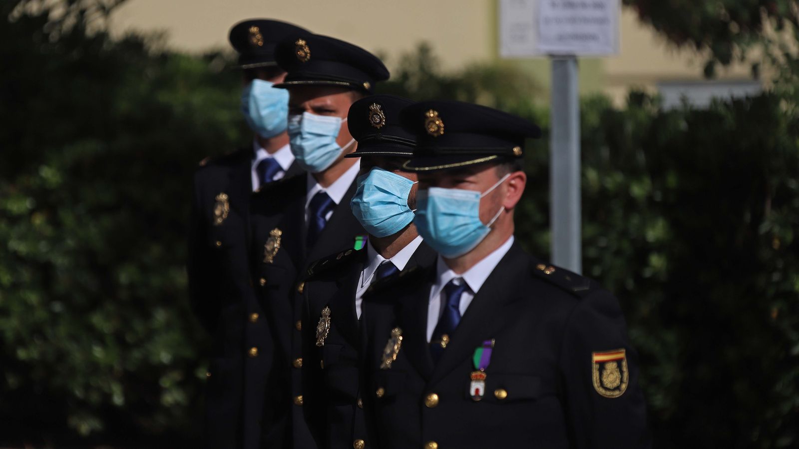 Acto de jura de cargo de la XXXIV promoción de Policía Nacional en La Línea