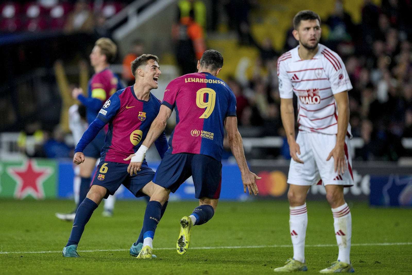 Las imágenes del Barcelona - Brest