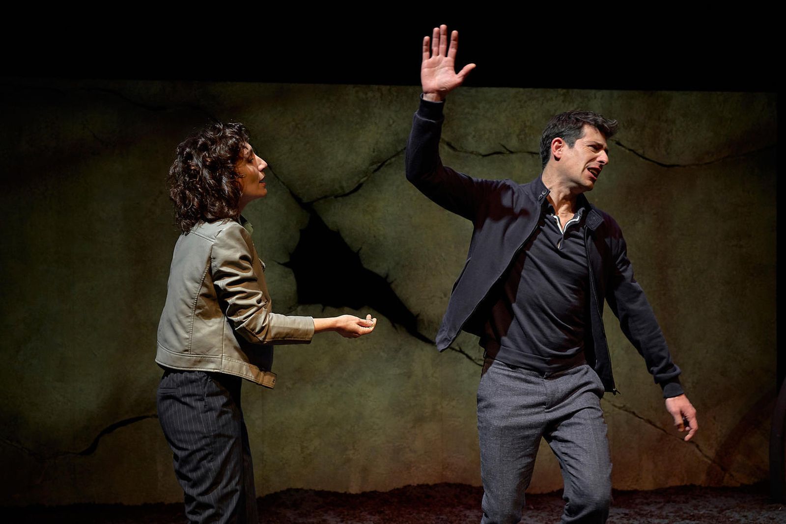 Una escena de 'La geometría del trigo', de Alberto Conejero.