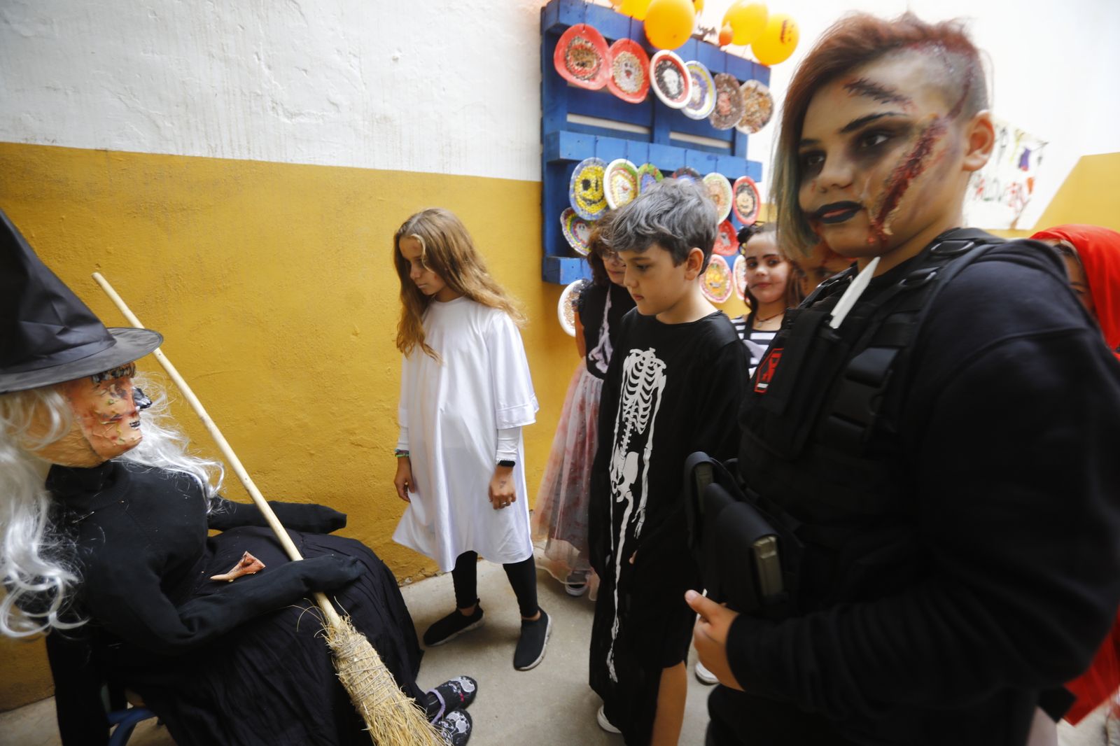 La fiesta de Halloween del colegio San Lorenzo, en imágenes