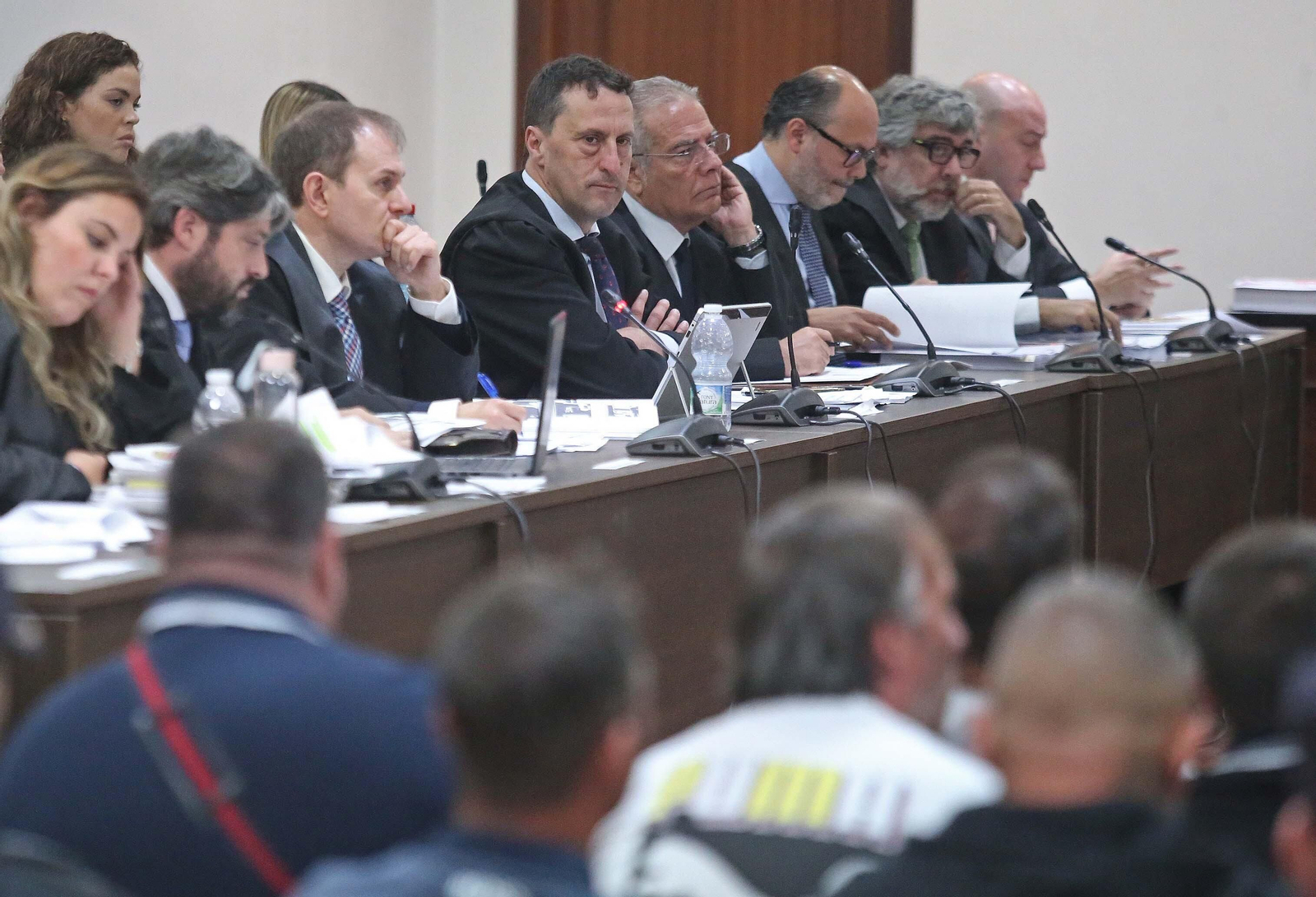 Fotos de la reanudación del macrojuicio por narcotráfico en Algeciras