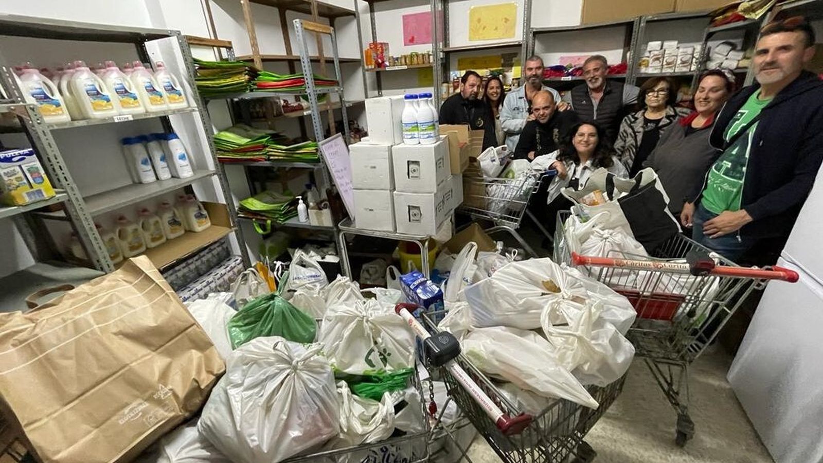 Misericordia reúne más de 1.450 kilos de víveres con su ensayo solidario en San Fernando.