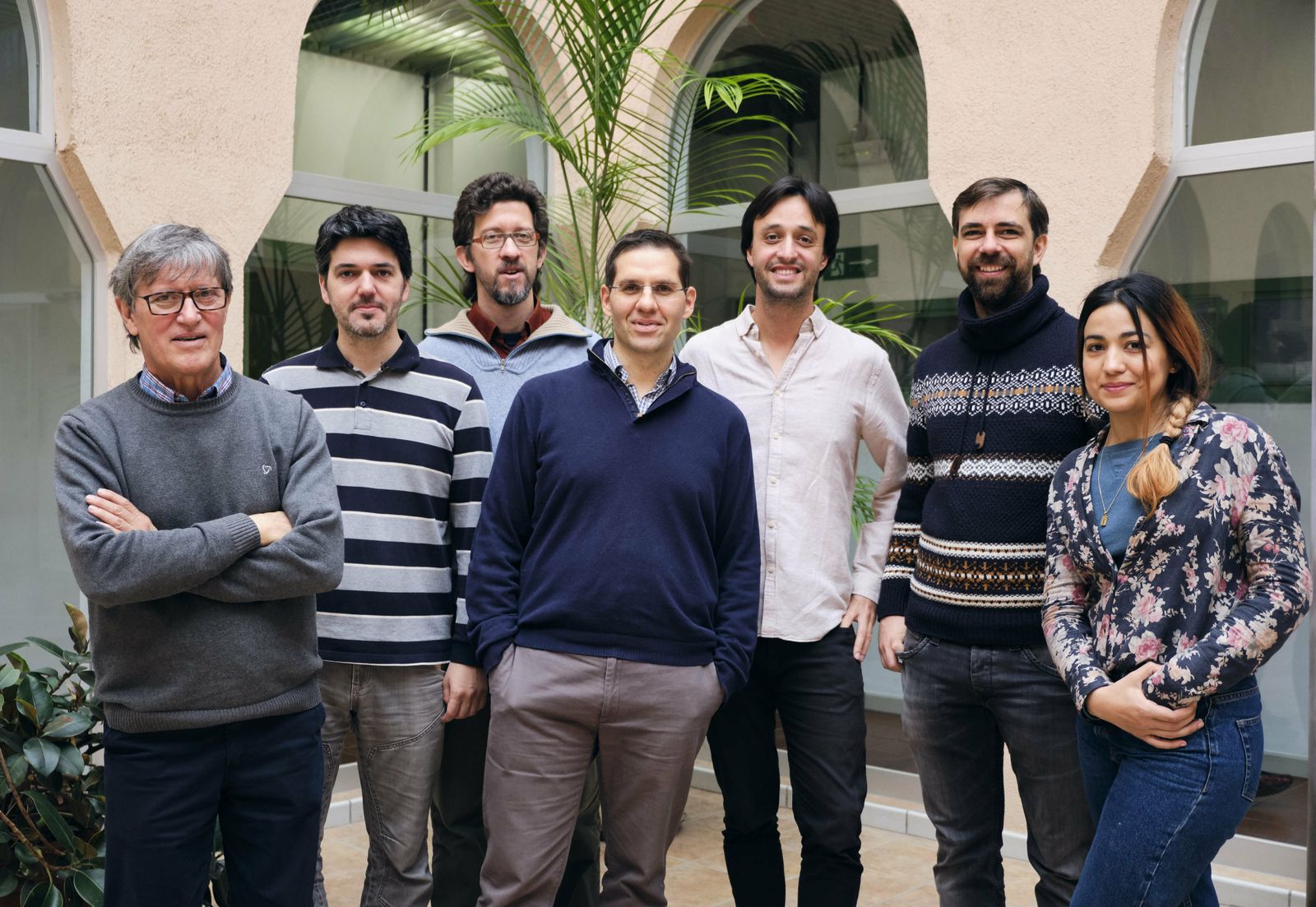 El equipo de investigadores de la UGR y el IAA que ha realizado este trabajo.