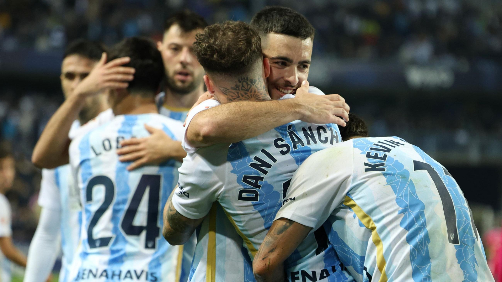 El Málaga CF-CD Tenerife, en fotos