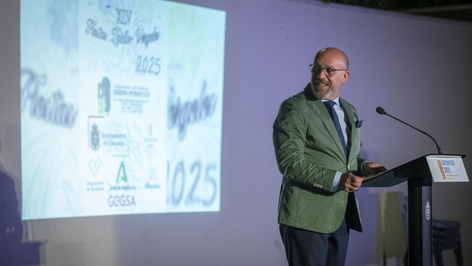 El pregonero de las fiestas, Antonio Javier Delgado