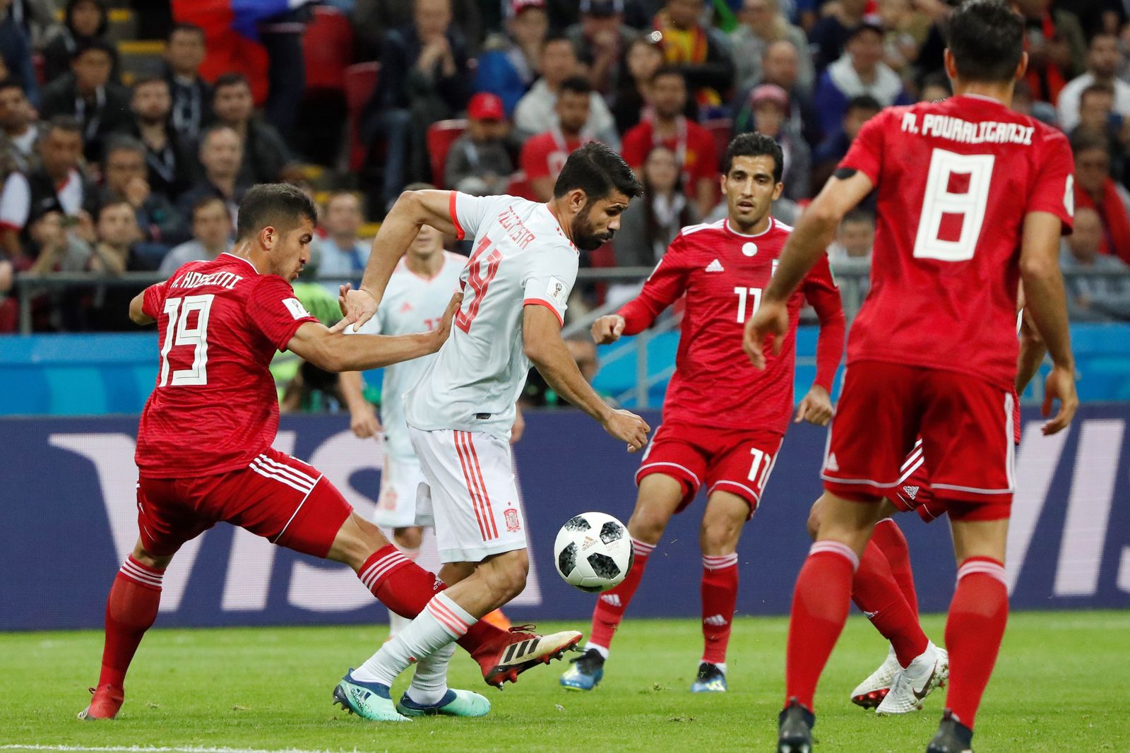 Las imágenes del Irán-España