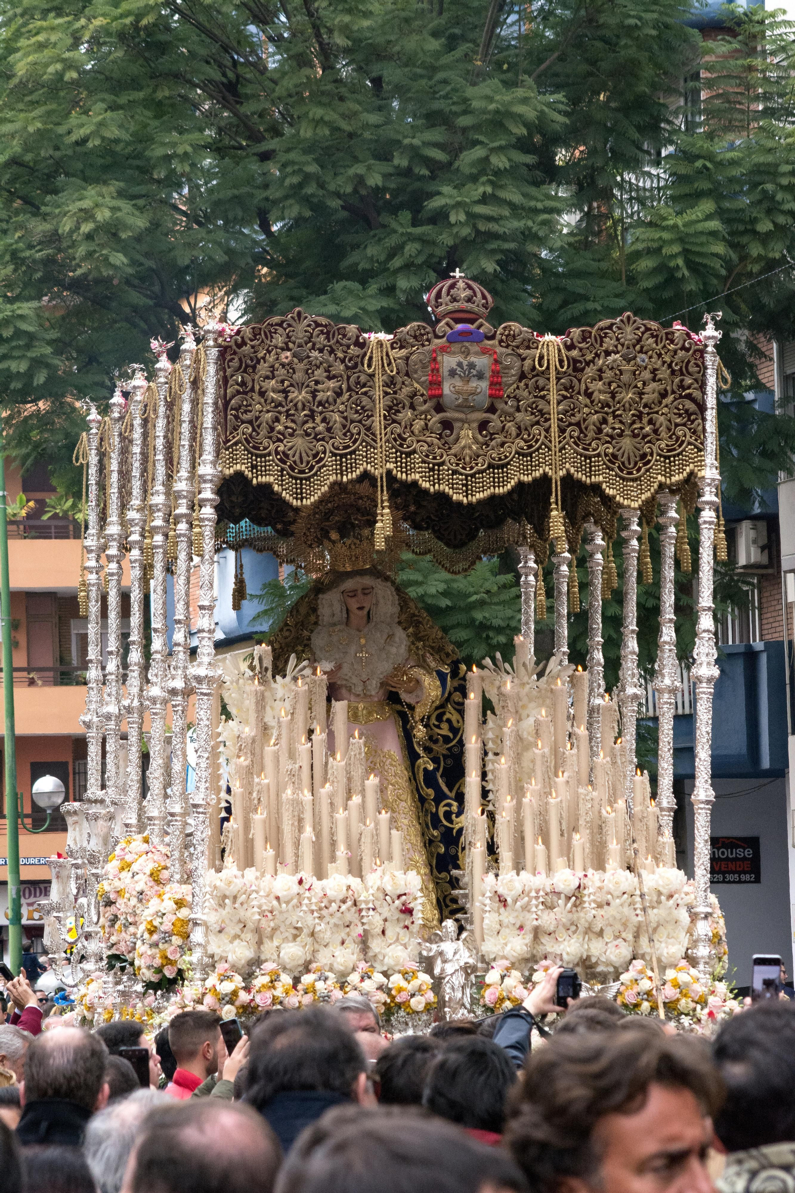 La llegada de la Virgen de la Encarnación a la Calzada en 20 imágenes
