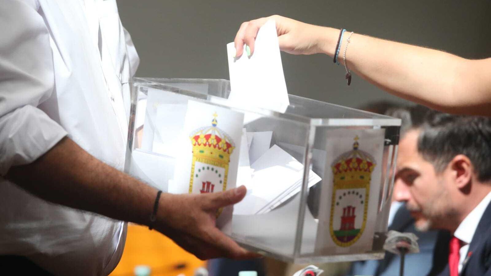 Urna de votación de la Mancomunidad Urna de votación de la Mancomunidad