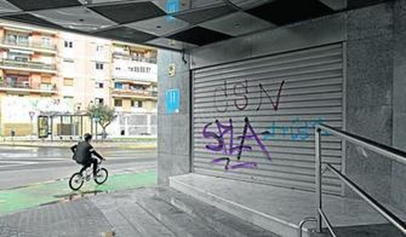 La reparación de los actos vandálicos cuesta unos 200.000 euros cada año