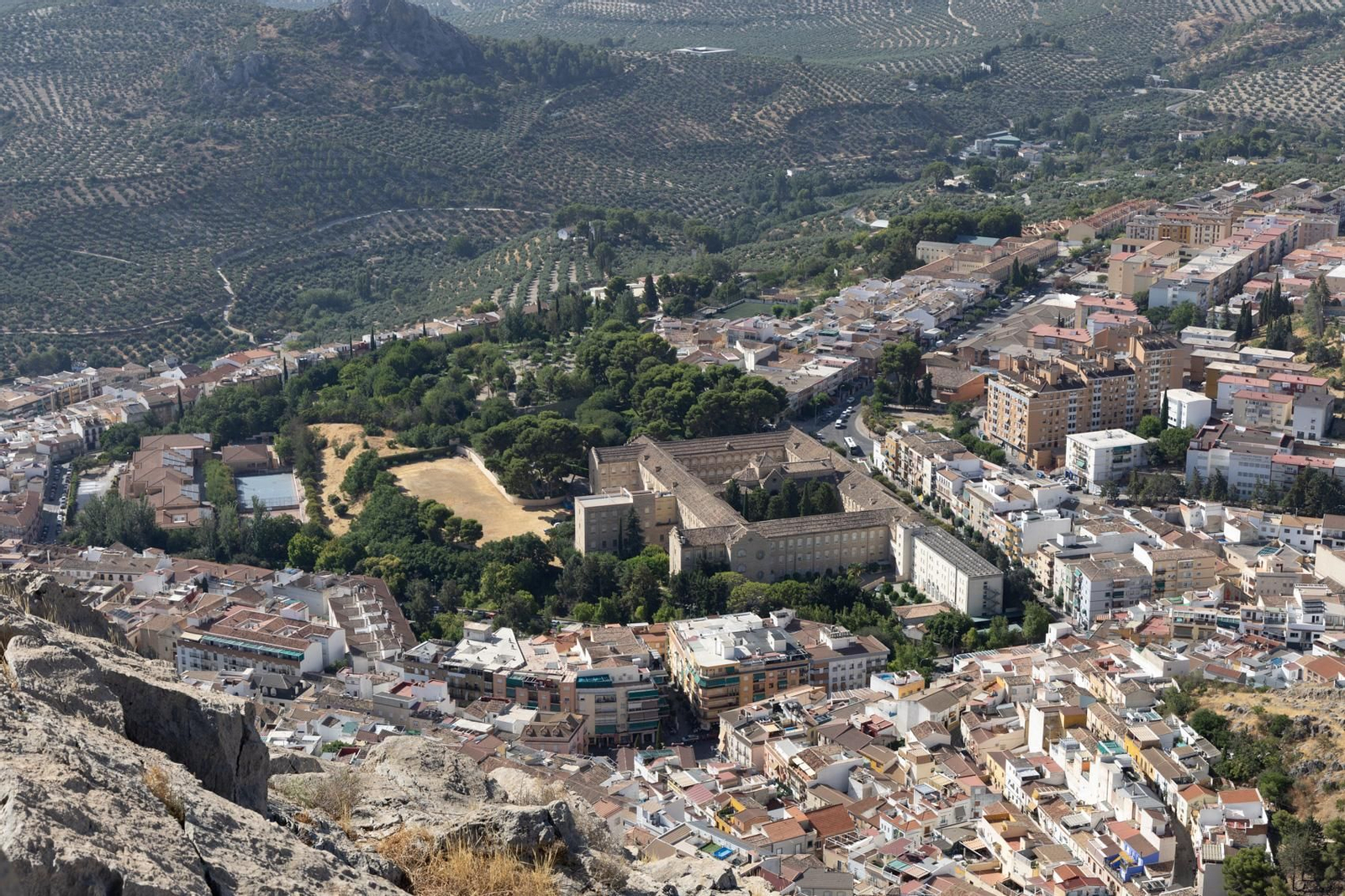 Mirador de la Cruz del Castillo de Santa Catalina.