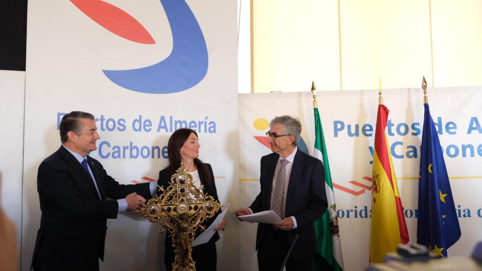 La toma de posesión de Rosario Soto como presidenta del Puerto de Almería