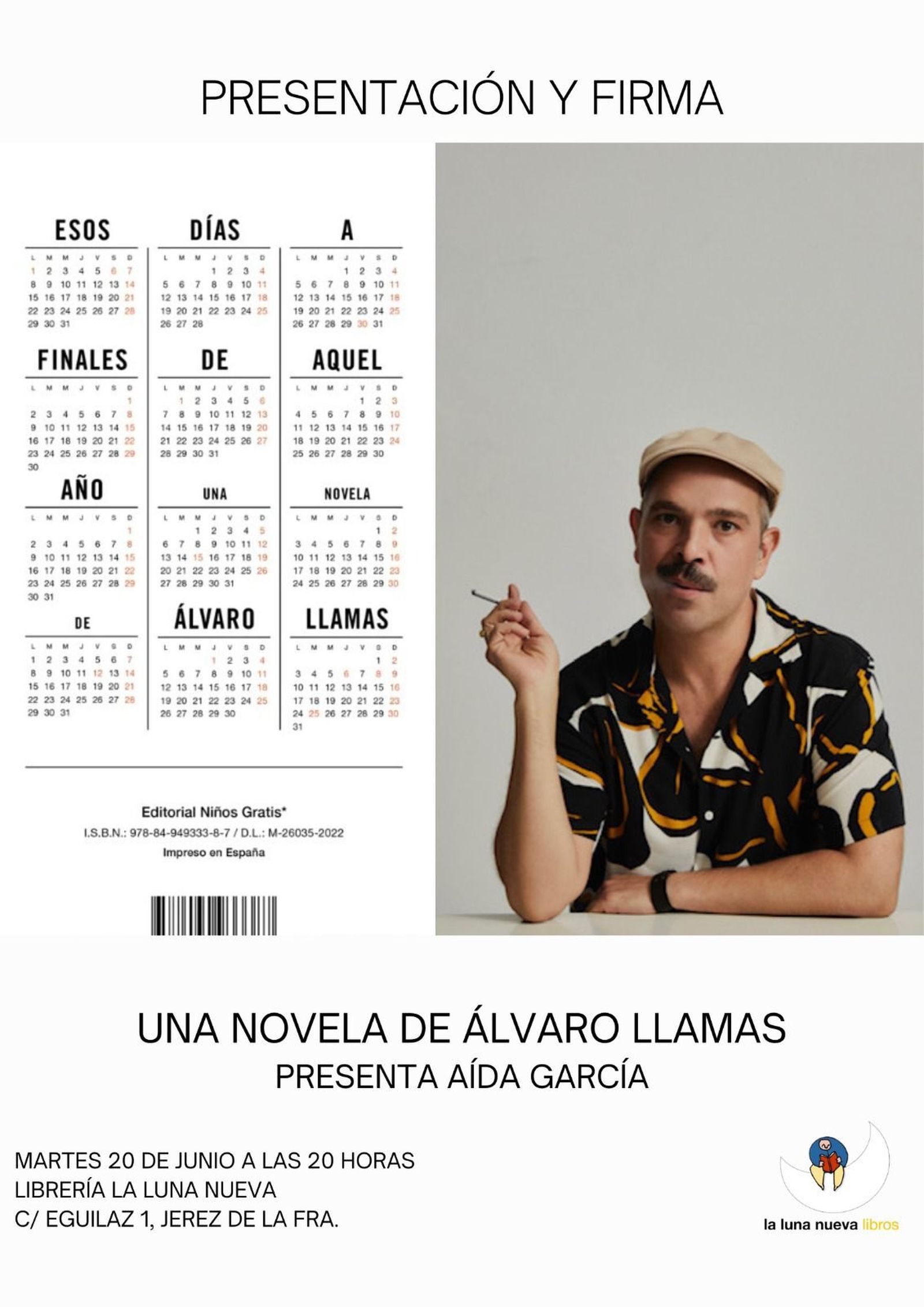 Presentación del libro de Álvaro Llamas