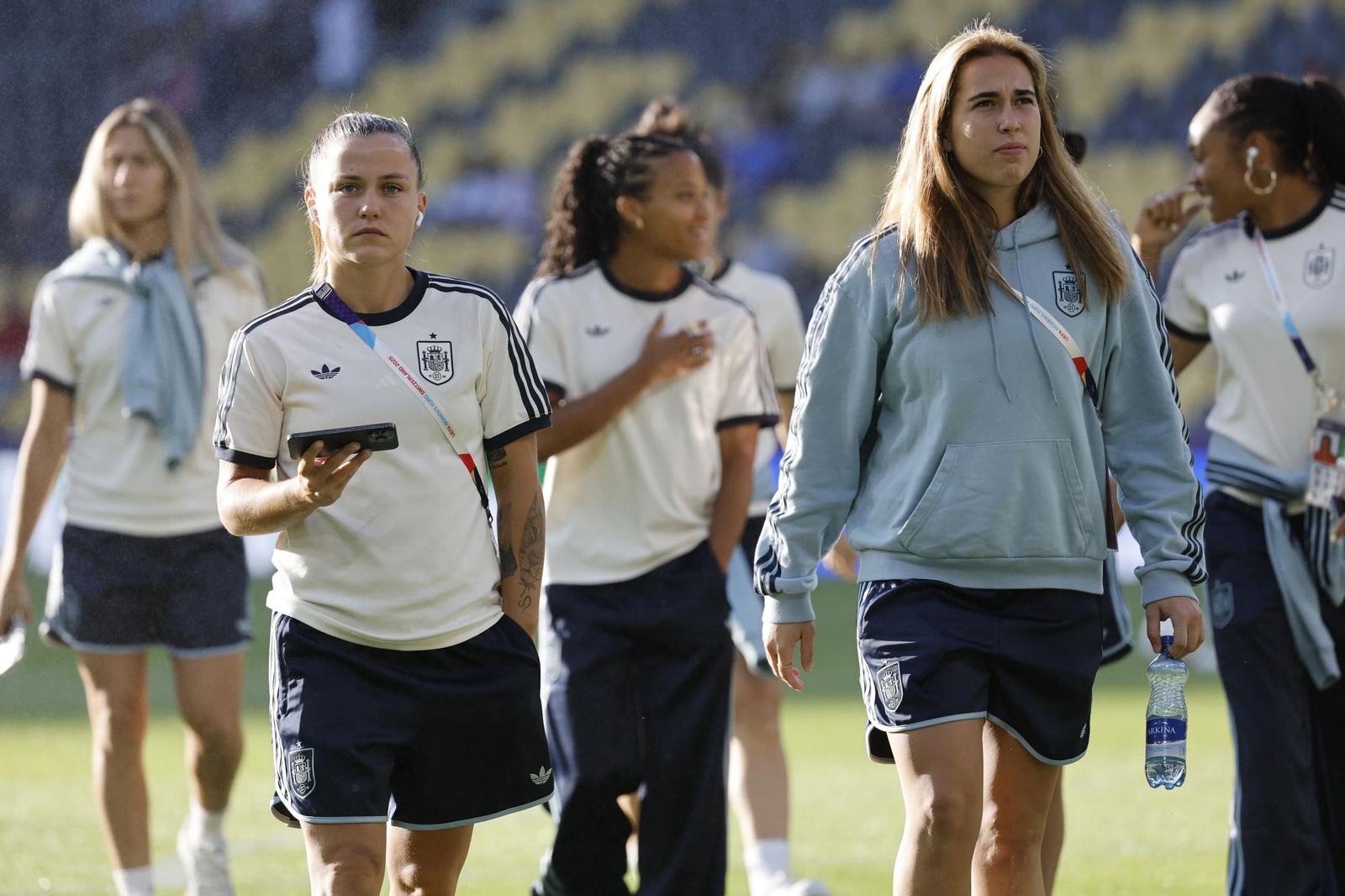 Las fotos del Italia - España de la Eurocopa femenina