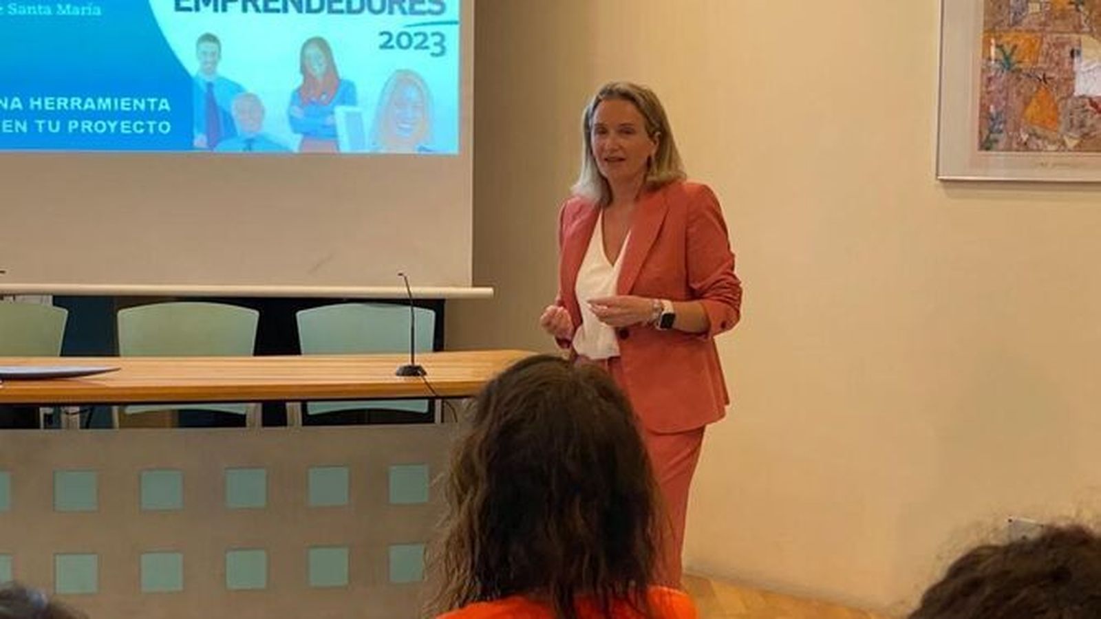 La concejala de Desarrollo Económico y Empresarial, Lola Campos.