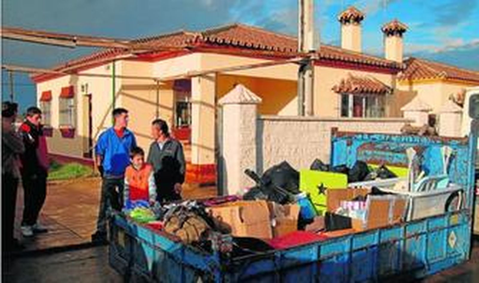 Imagen de una las casas que podría ser derribada a partir de hoy.