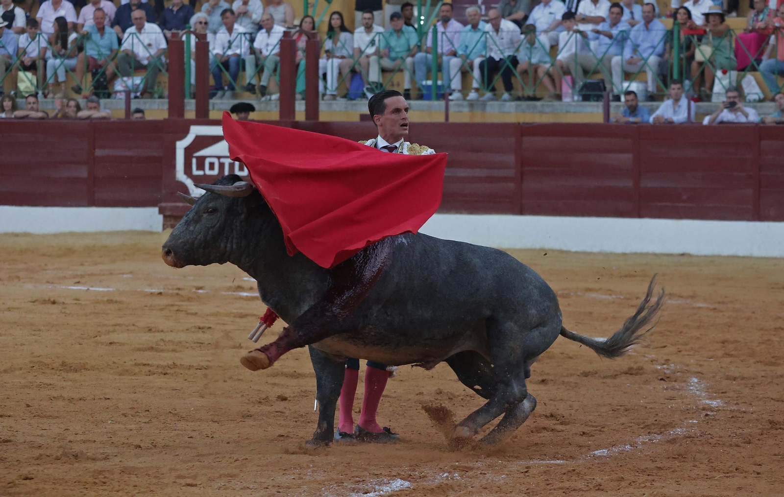 Fotos de la corrida del domingo de la Feria de La Línea: Emilio de Justo y David Galván