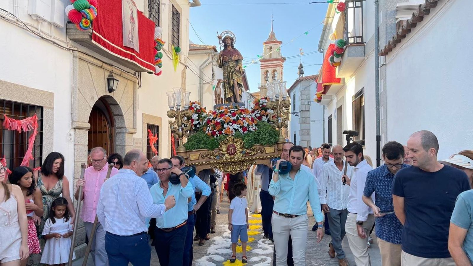 Las mejores imágenes de la celebración de San Roque en Dos Torres