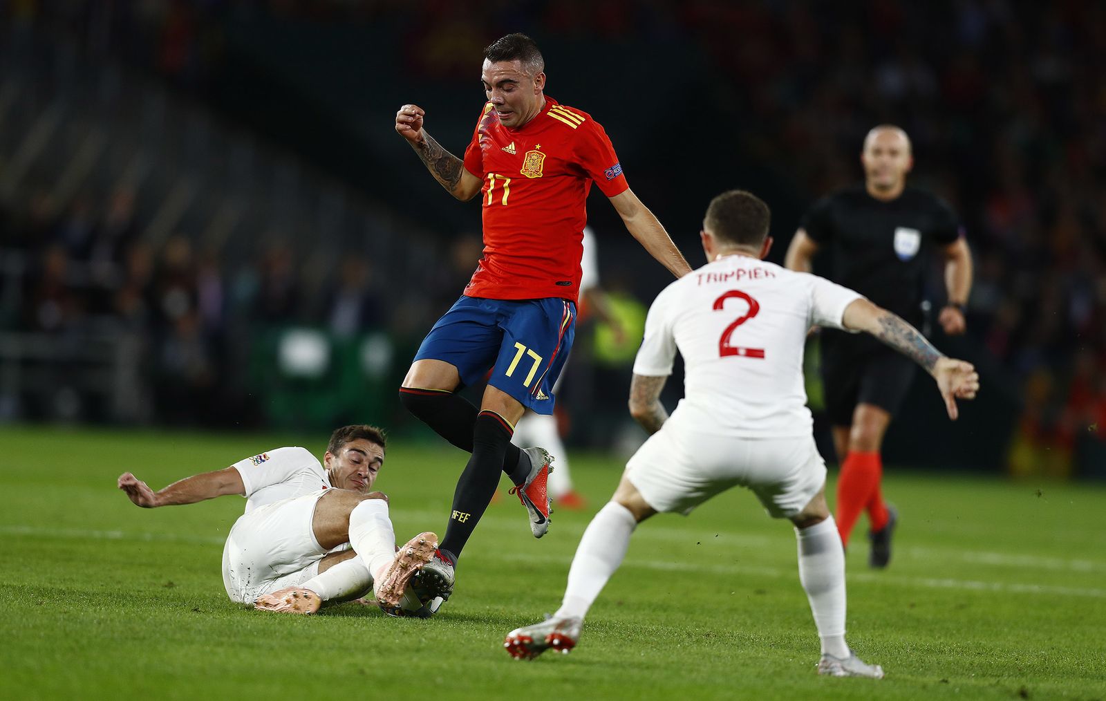 Las imágenes del España-Inglaterra