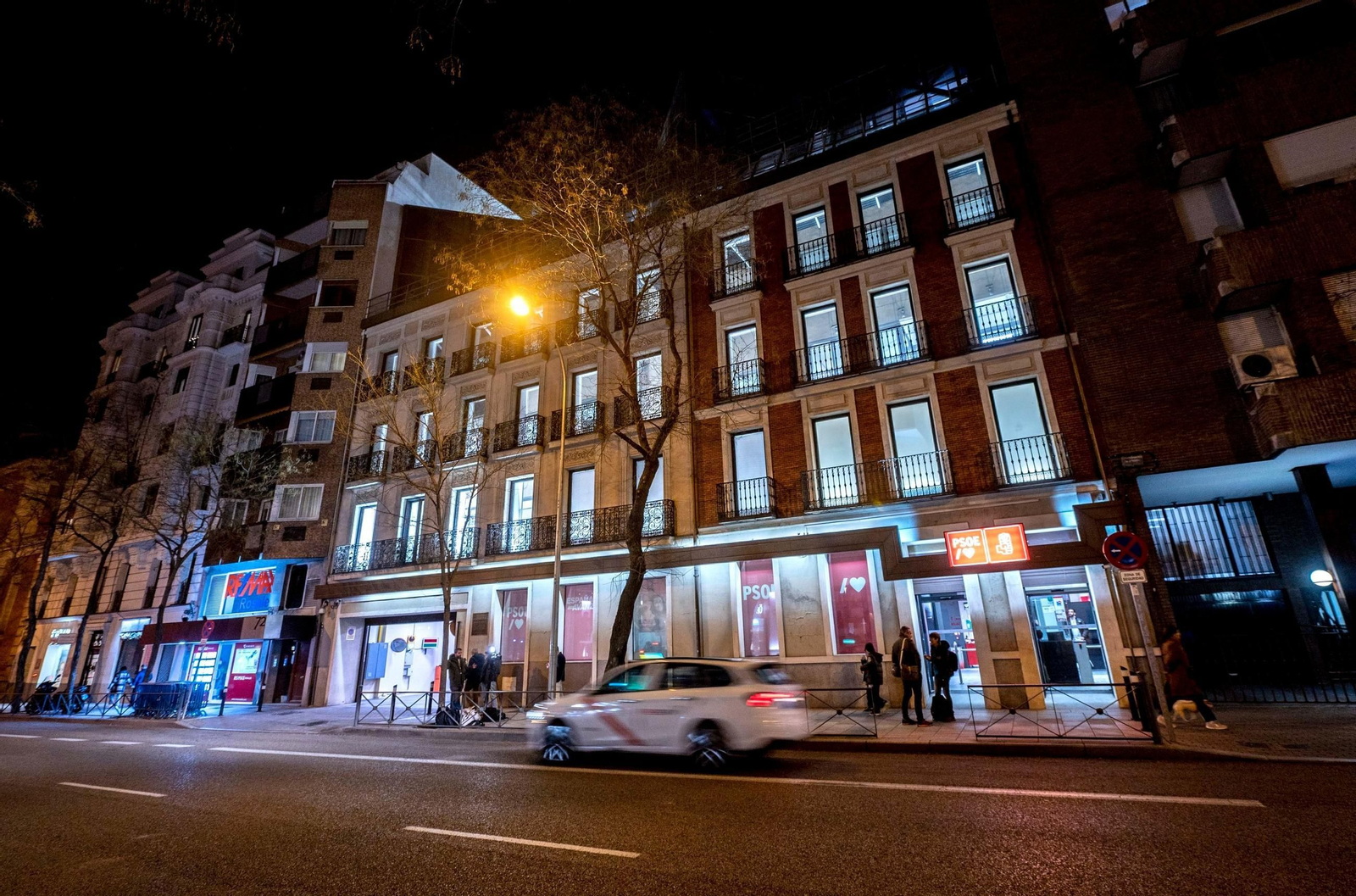 La sede del PSOE nacional en Madrid.
