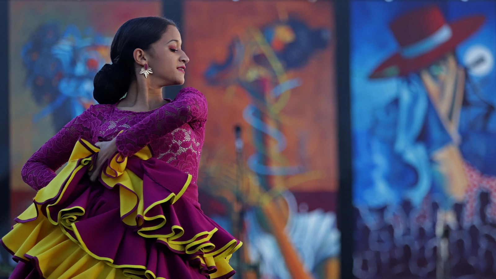 Fotos de la celebración del Día Internacional del Flamenco en Algeciras