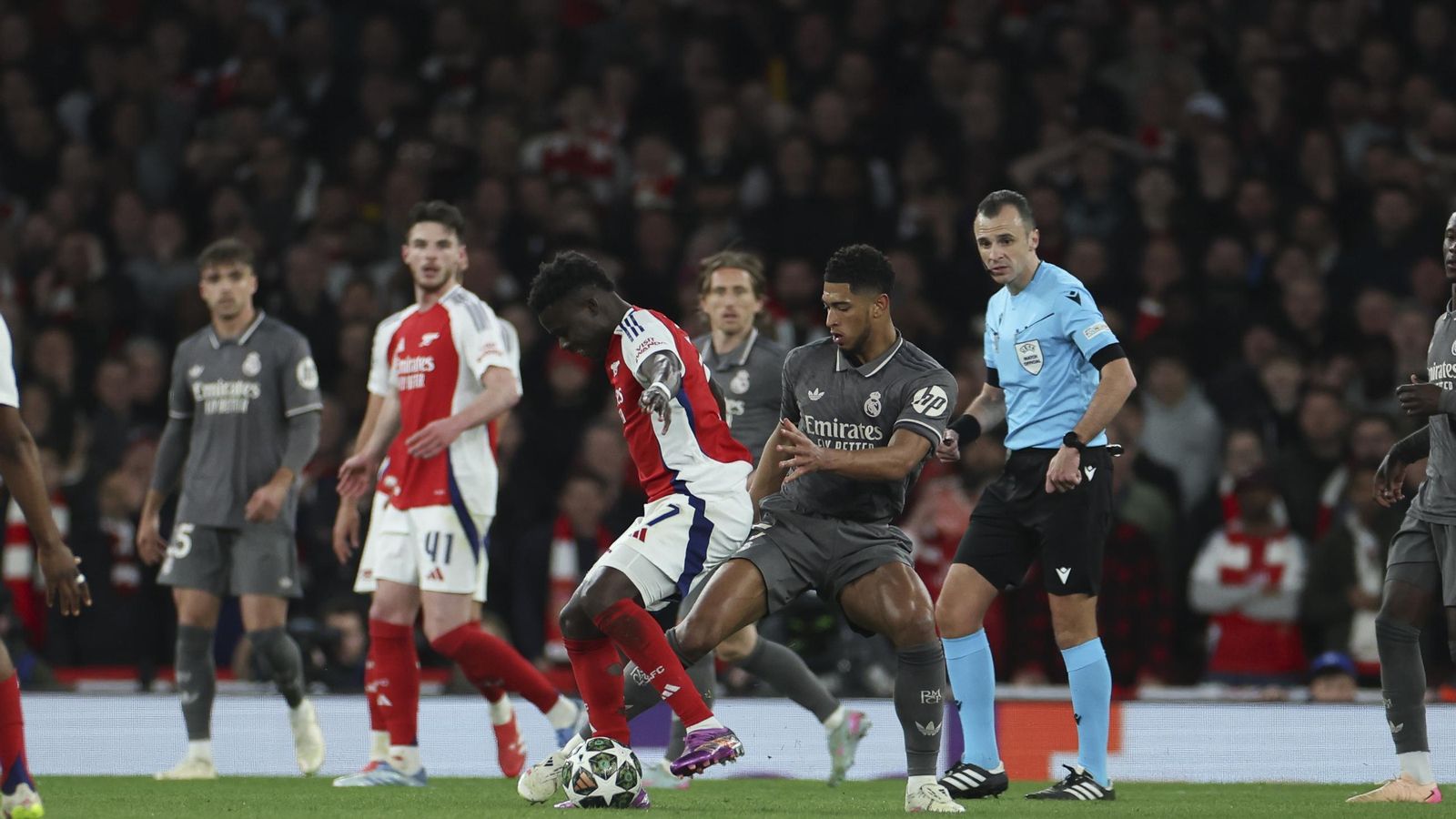 Las mejores fotos del Arsenal - Real Madrid