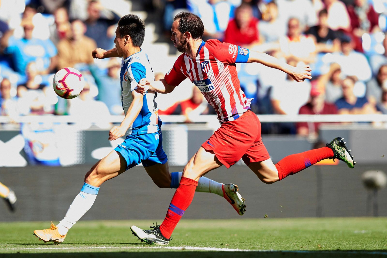 El Espanyol-Atlético, en imágenes