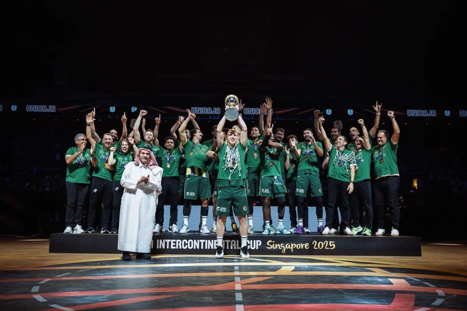Las fotos del Unicaja campeón en la Copa Intercontinental