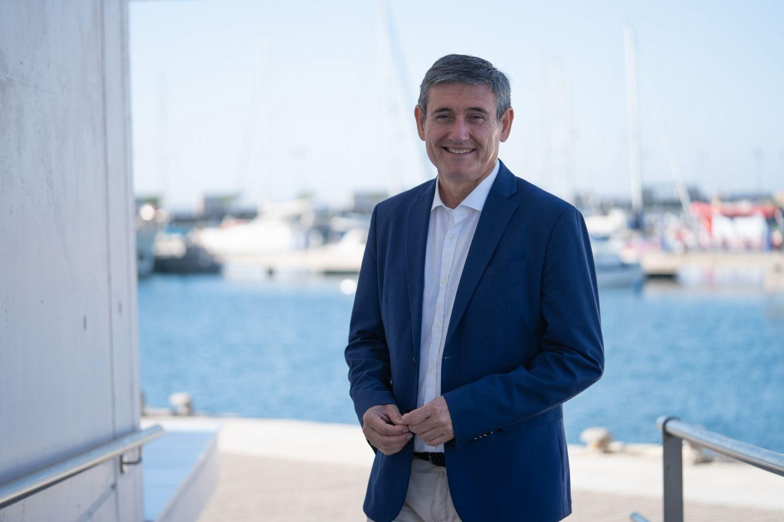 Manuel Cortés, alcalde de la ciudad de Adra.