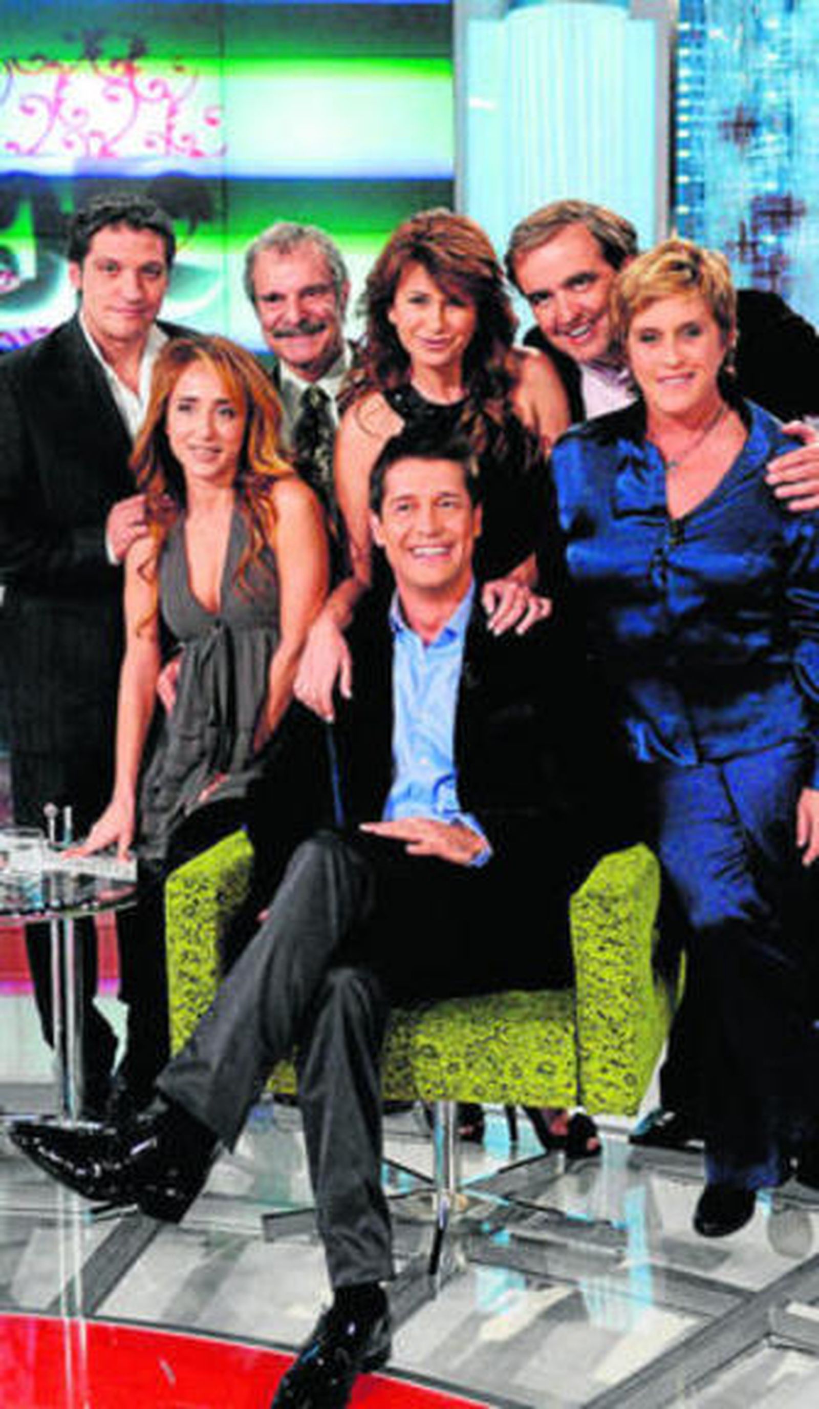 Jaime Cantizano y sus contertulios de la pasada temporada.