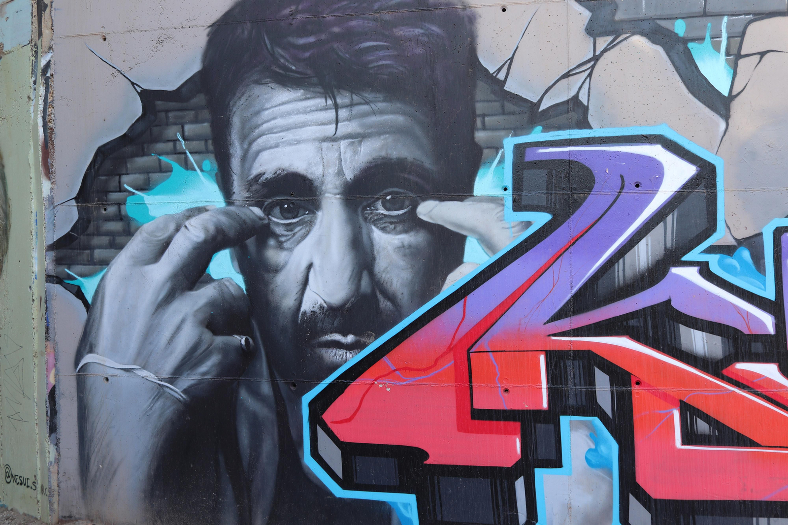 Así es la galería de arte urbano bajo la autovia de Benalmádena Así es la galería de arte urbano bajo la autovia de Benalmádena
