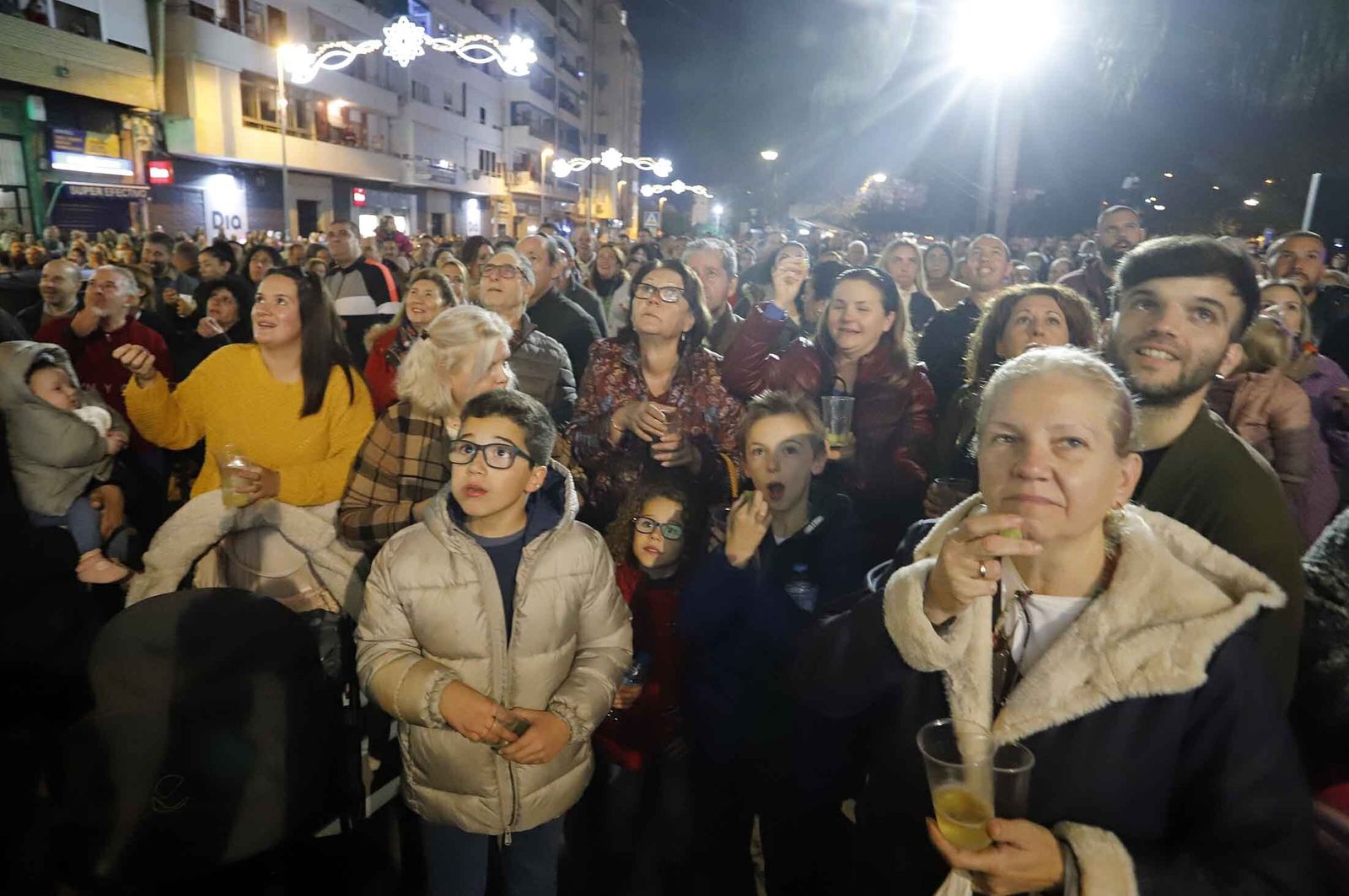 Imágenes de las campanadas de Isla Chica