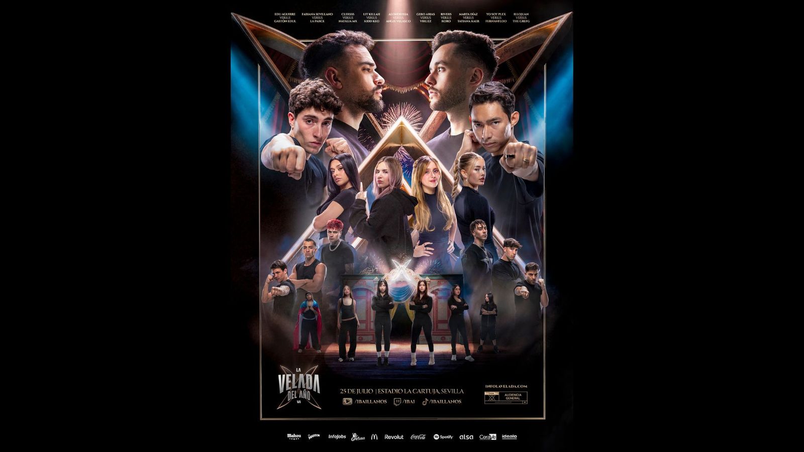 Cartel oficial de 'La Velada del Año 6'