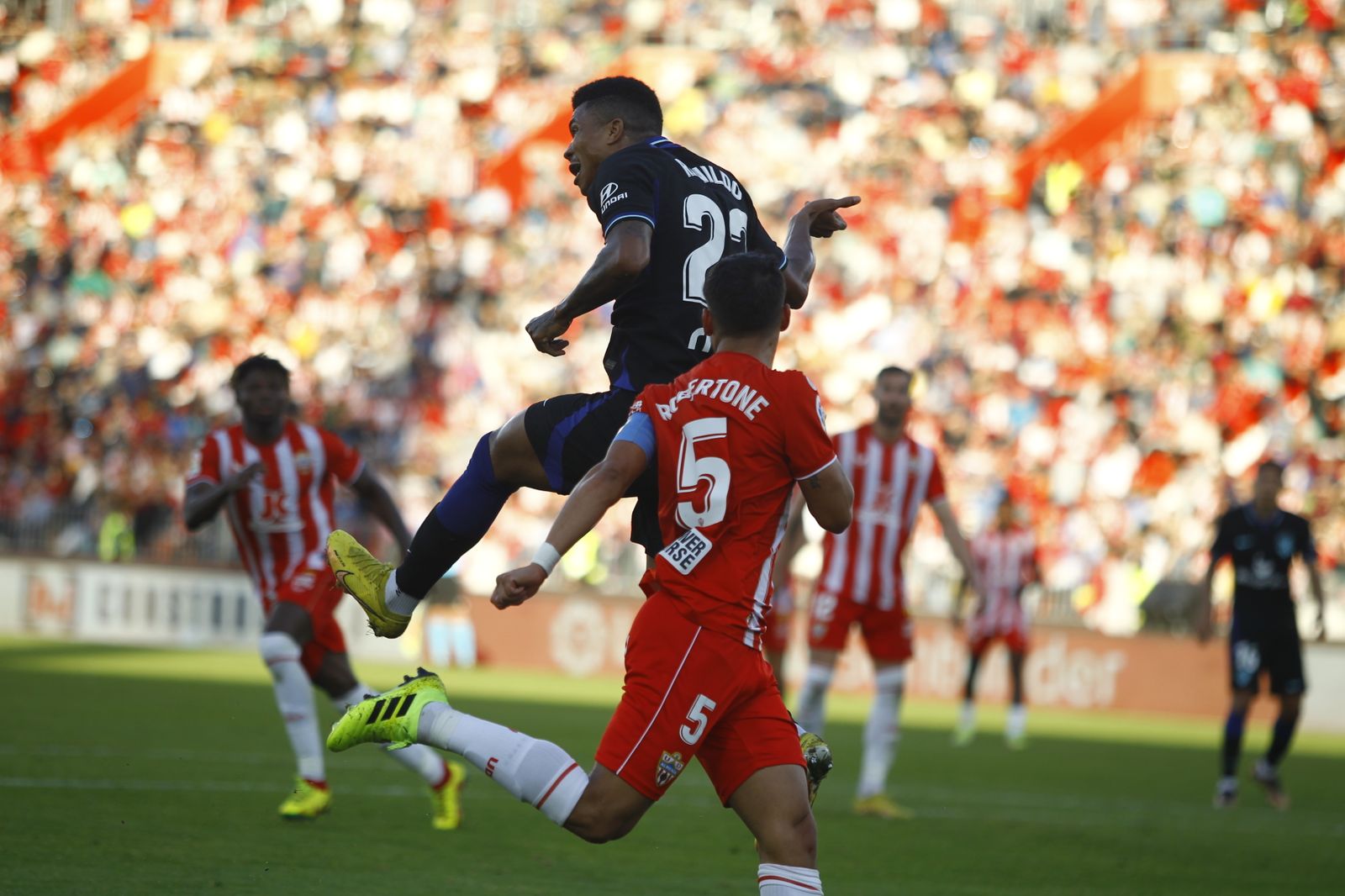 Imágenes del partido U.D. Almería-Atlético de Madrid