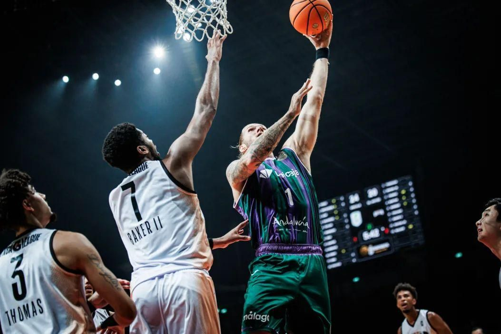 Unicaja CB-G League United, en fotos
