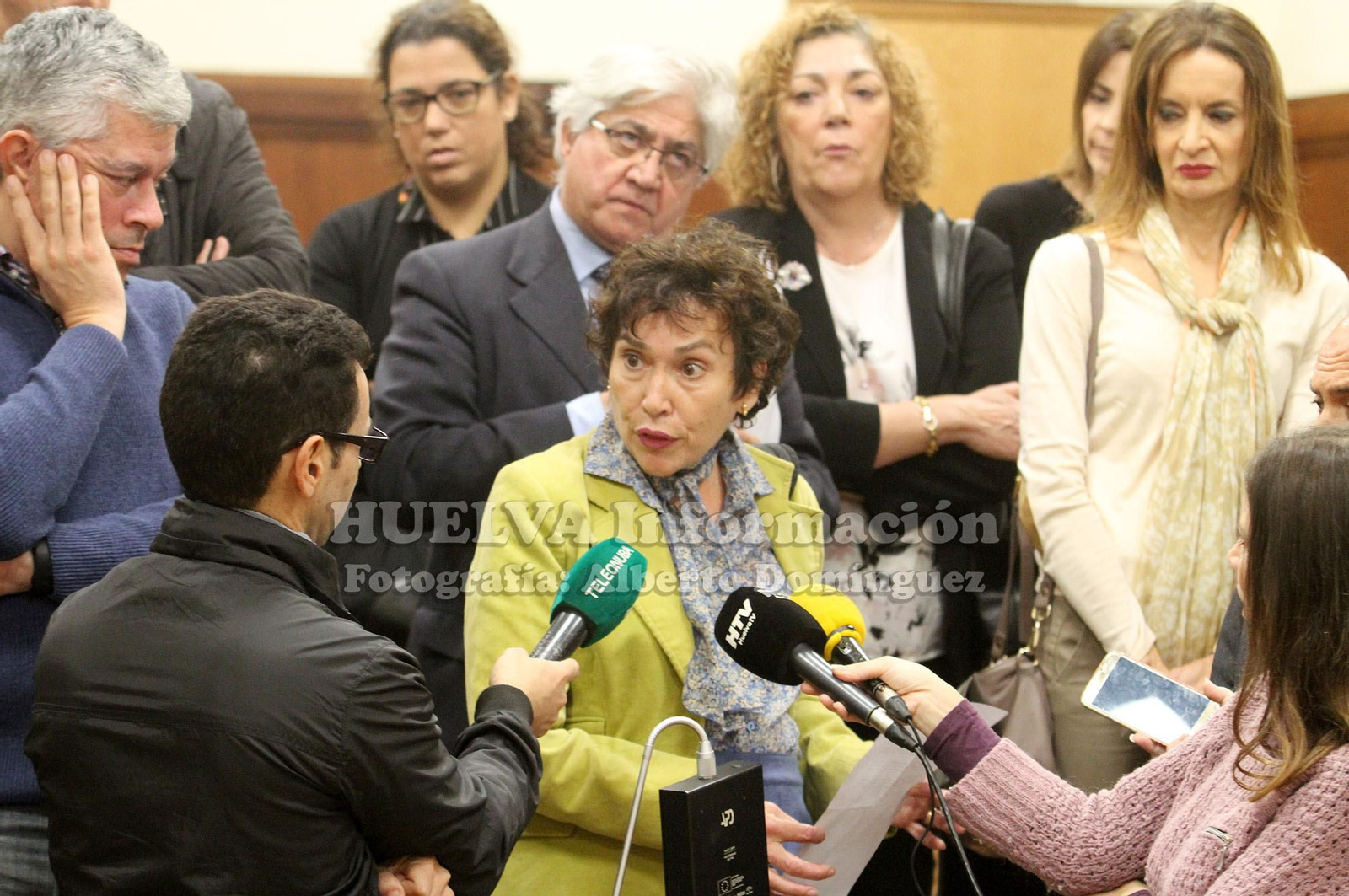 Concentración de jueces y fiscales en el Palacio de Justicia, en imágenes