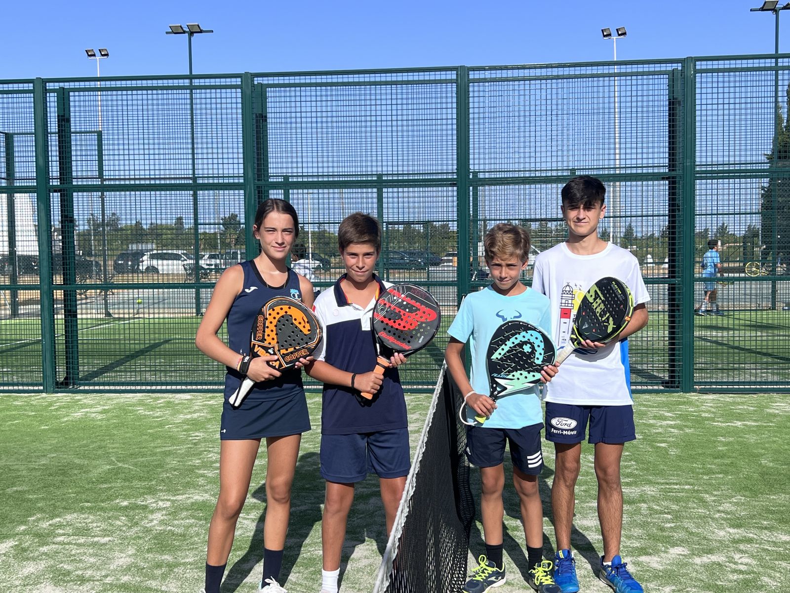 El pádel ha sido el gran protagonista de la jornada