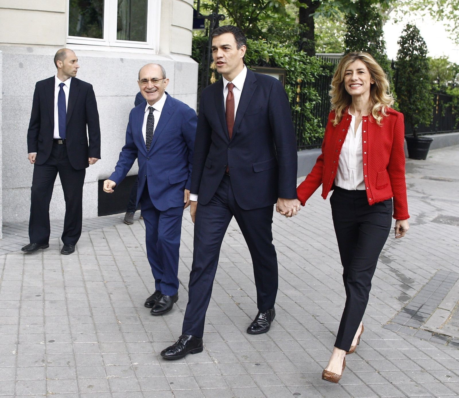 Pedro Sánchez y Begoña Gómez