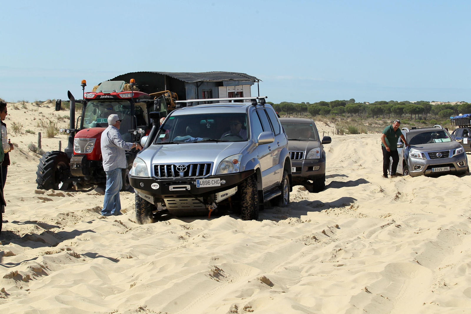 Viernes de duro camino por el Coto