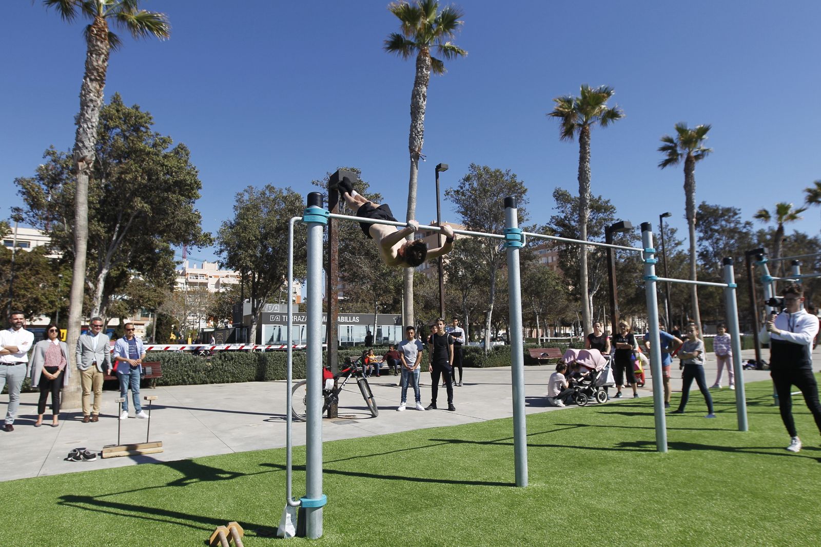 Fotogalería Pista de Calistenia. Parque de los Periodistas. Almería