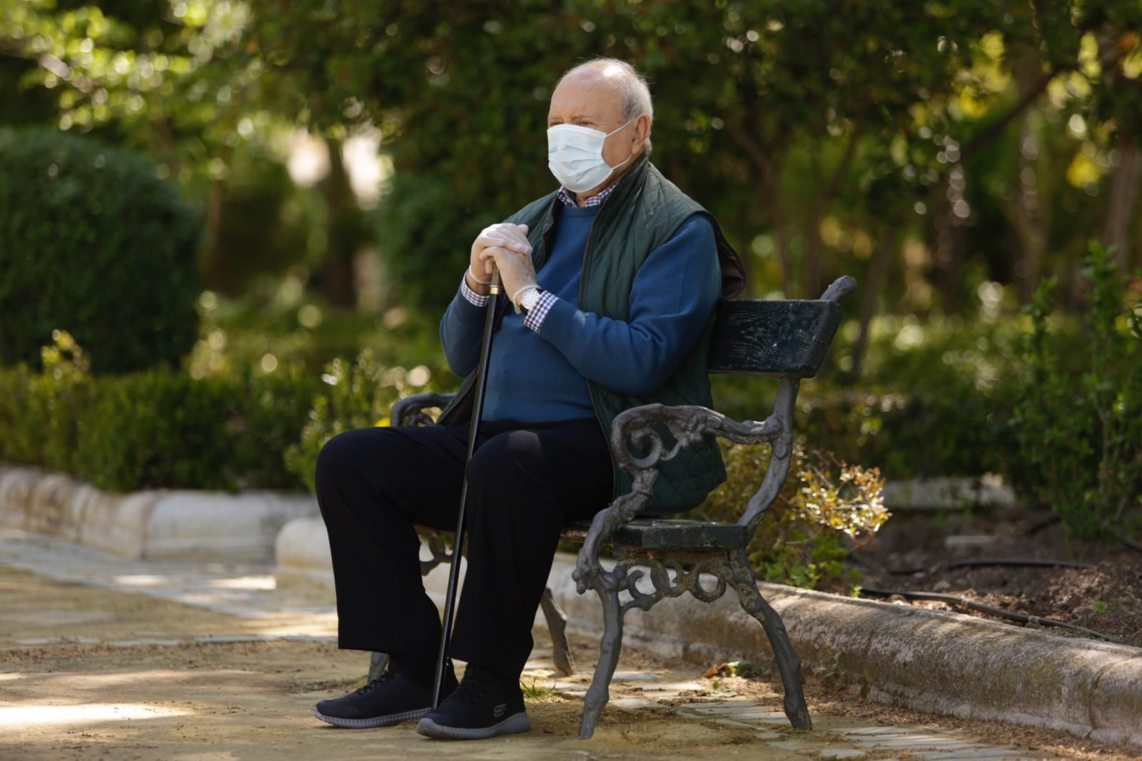 Fotos: Los mayores vuelven a sus paseos