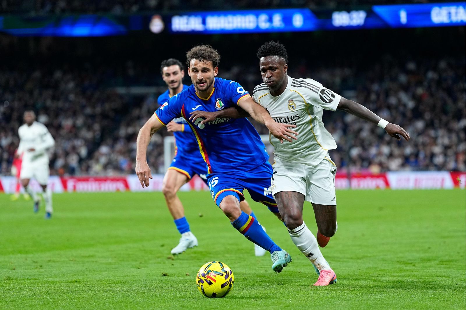 Las fotos de la derrota del Real Madrid contra el Getafe